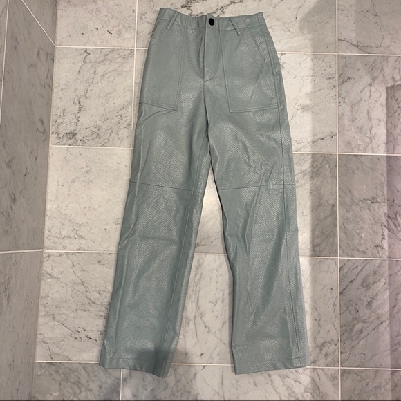 (SOLD ON FB) ZARA Faux Leather Pants - Picture 3 of 6